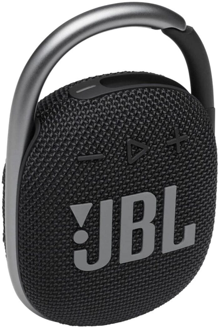 JBL Clip 4 Ultra-portable Speaker with Bluetooth, Built-in Battery, Waterproof and Dustproof Feature - Black - Image 1