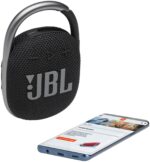 JBL Clip 4 Ultra-portable Speaker with Bluetooth, Built-in Battery, Waterproof and Dustproof Feature - Black - Image 5