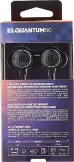 JBL Quantum 50 - Wired in-ear gaming headset with volume slider and mic mute - Image 11