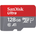 SanDisk Ultra 128GB MicroSD XC Class 10 A1 UHS-1 Mobile Memory Card up to 120MB/s Read Speed