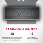 DELL ALIENWARE M18 R1 – Intel Core i9-13900HX, 13th Generation, 1TB SSD, 32GB RAM, Nvidia GeForce RTX 4080 12GB, Windows 11 Home, 18.0” QHD+ Display 165Hz, FHD IR Camera, RGB Keyboard, Bluetooth, Wlan - Image 5