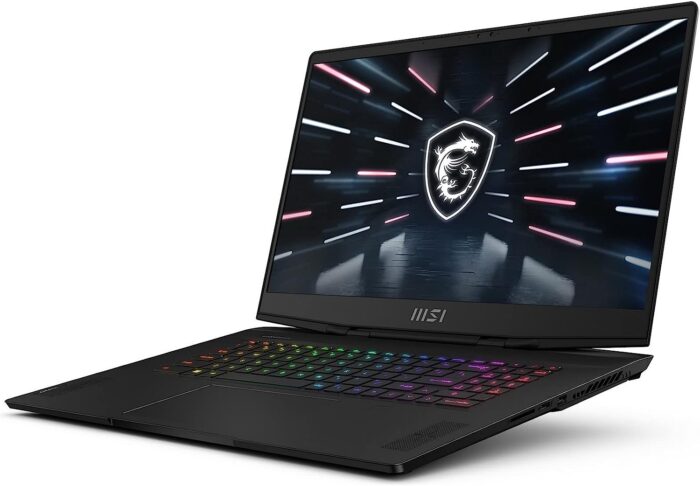 MSI STEALTH GS77 12UE-231US – Intel Core i9-12900H 1TB SSD, 16GB RAM, 6GB Nvidia RTX 3060,17.3 “FHD Display 144Hz, Backlit Keyboard, Webcam, Bluetooth, Wlan Windows 11 - Image 3