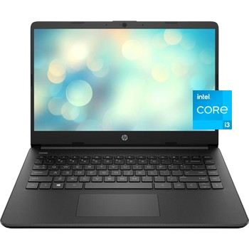 HP 14S-DQ522NIA, INTEL COREI3, 12th GEN ,4GB RAM 256 SSD , 14.0 Inch ,WIN 11 SILVER