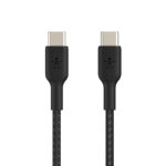BELKIN USB-C TO USB-C CABLE 1M WHITE/BLACK - Image 2